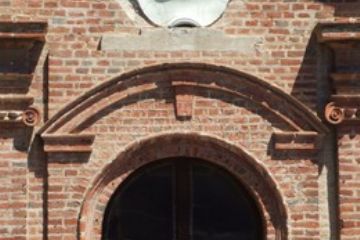 Chiesa dei Batù - Particolare della facciata